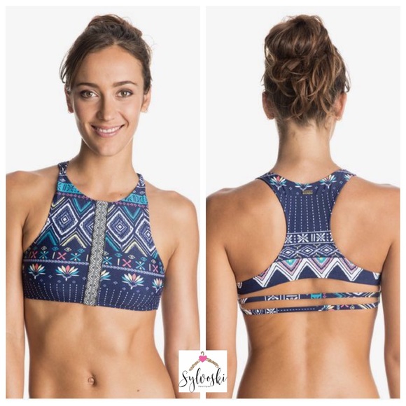 Roxy Other - 🌊Roxy Band It! Crop Bikini Top